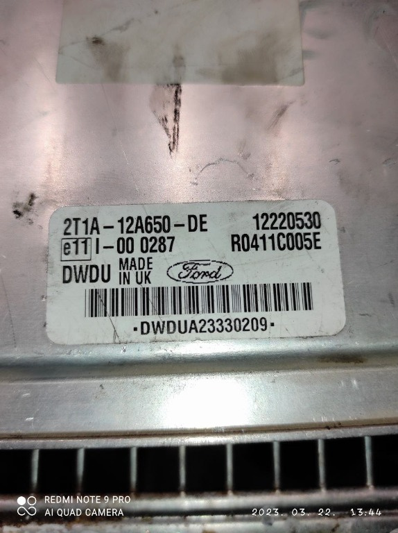 ECU CALCULATOR MOTOR FORD 1.8 TDCI DELPH