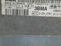 ECU Calculator Motor Ford Fiesta 1.2, 4S6112A650CA, S118107014A 3BMA