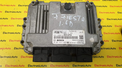 ECU Calculator Motor Ford Fiesta 1.6 tdci, 8V