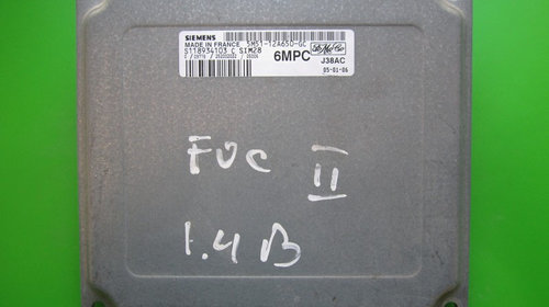 ECU Calculator motor Ford Focus 1.4 5M51-12A6