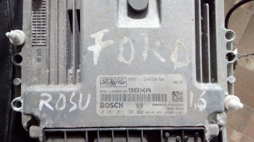 ECU,calculator motor Ford Focus 2, 1.6 tdci,9