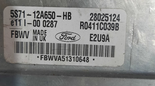 ECU Calculator motor Ford Mondeo 2.0TDCI 5S71