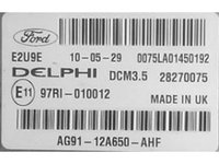 ECU Calculator motor Ford Mondeo 2.0TDCI AG91-12A650-AHF DCM3.5