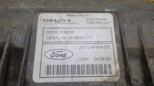 ECU Calculator motor Ford Mondeo 2.0TDCI 2S7Q9F954EB, 0512940JVG