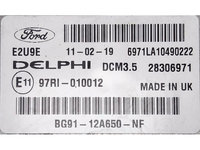 ECU Calculator motor Ford S-Max 2.0TDI BG91-12A650-NF DCM3.5 {