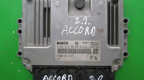 ECU Calculator motor Honda Accord 2.2CDTI 378
