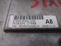 ECU Calculator Motor Honda Civic 1.8, 37820RSAG33, 7618574