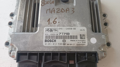 ECU Calculator motor Mazda 3 1.6 tdci 6M61-12
