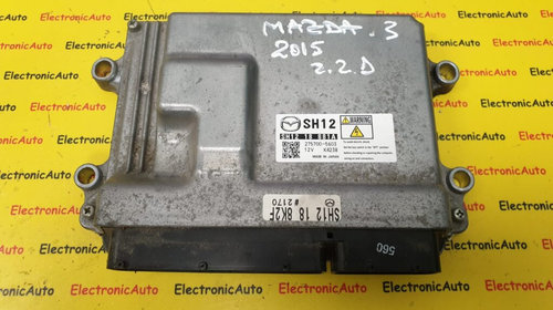 ECU Calculator Motor Mazda 3, SH1218881A, 275