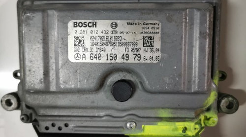 ECU Calculator motor Mercedes A 2.0CDI A64015