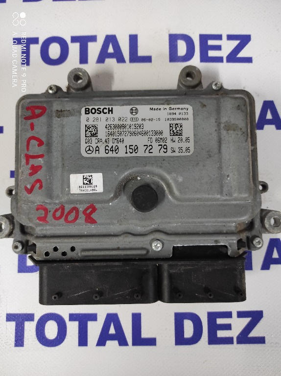 ECU Calculator motor Mercedes A-Class 2.0CDI cod A6401507279, 0281013022