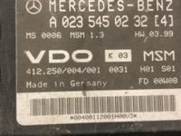 ECU Calculator motor Mercedes A-class W168 1.6i cod A0235450232 MSM1.3