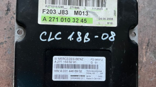 ECU Calculator motor Mercedes C class 1.8b co