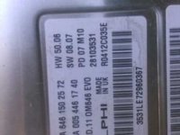 ECU Calculator motor Mercedes C220 2.2CDI A6461502572 CRD.11 DELPHI W204