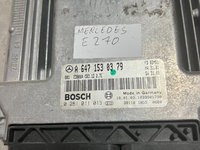 ECU Calculator motor Mercedes E270 2.7CDI 0281011013, A6471530379