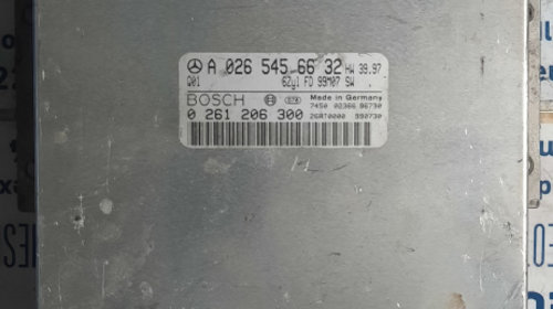 ECU Calculator motor Mercedes ML 3.2 A0265456632 0261206300 ME2.0 W163