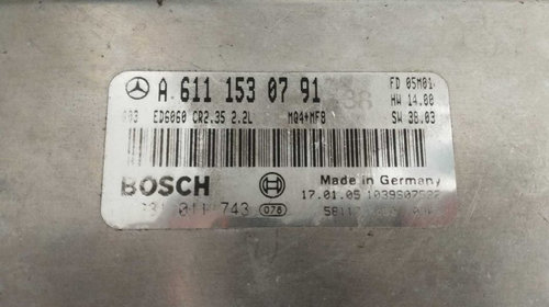 ECU Calculator motor Mercedes Sprinter 2.2 CDi cu Start error anulat