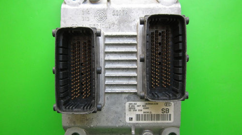 ECU Calculator motor Opel Agila 1.2 55350550 