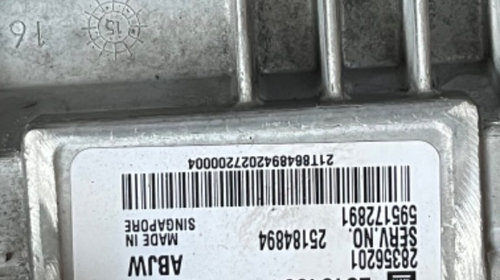 ECU Calculator motor Opel Antara 2.2 CDTI cod 25189813
