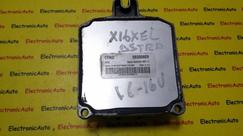 ECU Calculator motor Opel Astra G 1.6 0935592