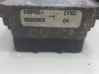 Ecu calculator motor opel astra g zafira 1.6i cod 09355929