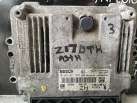 Ecu calculator motor opel astra h 1.7 cdti cod: 0281011943 55556829