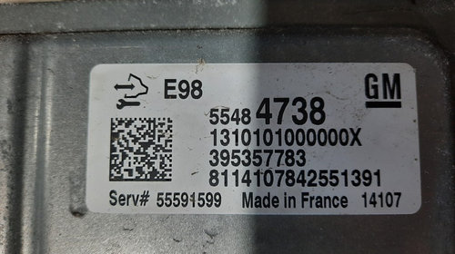 ECU Calculator Motor Opel Astra J 1.6 CDTI 55484738