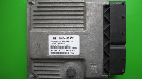 ECU Calculator motor Opel Combo 1.3CDTI 55194