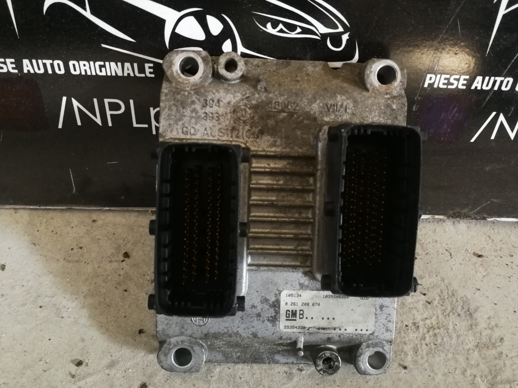 Ecu calculator motor opel corsa c 1.0 Z10XEP cod: 0261208670 ME6.7.2