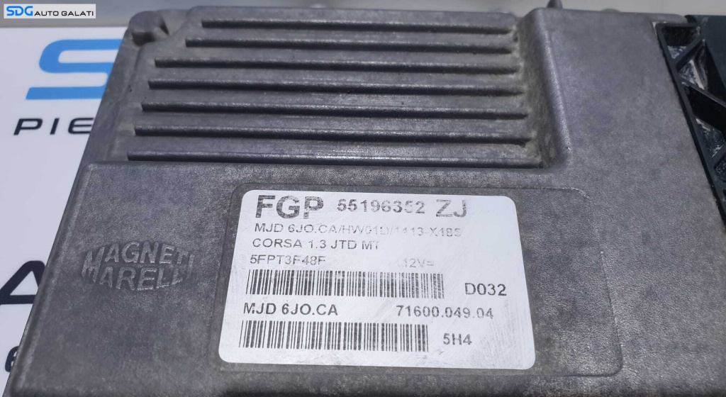 ECU Calculator Motor Opel Corsa C 1.3 CD