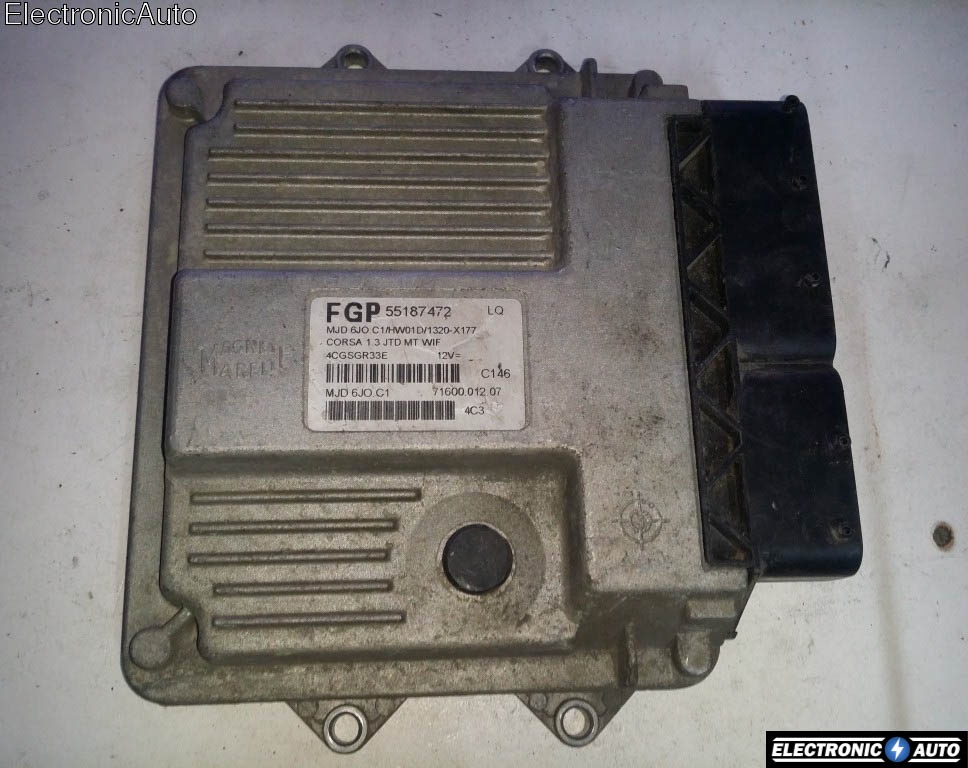ECU Calculator motor Opel Corsa C 1.3CDTI FGP 55187472