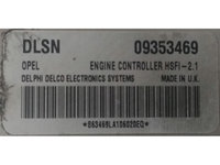 ECU Calculator motor Opel Corsa C 1.4 09353469 DLSN Z14XE HSFI-2.1 {