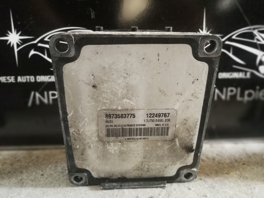 Ecu calculator motor opel corsa c 1.7 dti cod: 12249767 8973583775