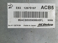 ECU Calculator motor Opel Corsa E 1.4 12679197 ACB5 ACDELCO E83