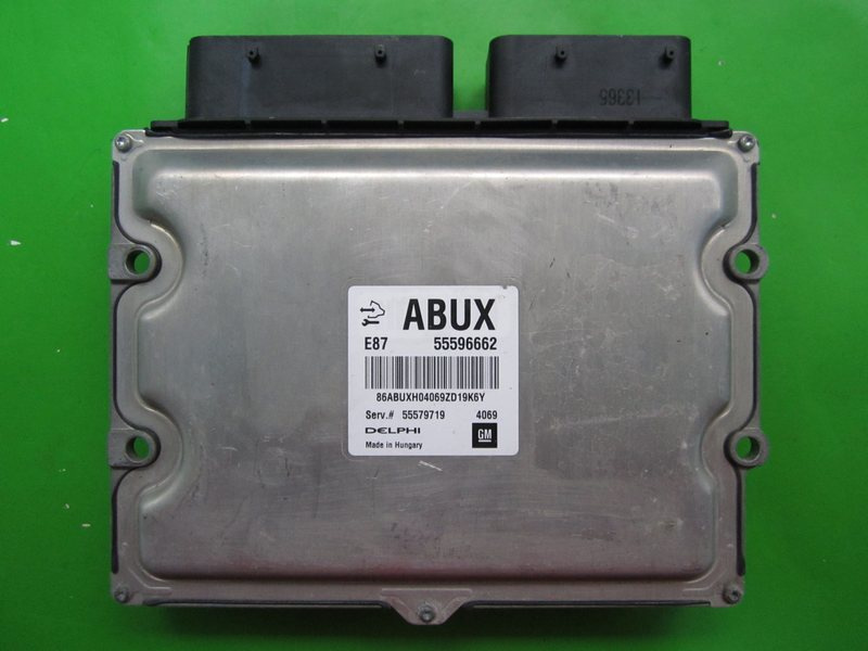 ECU Calculator motor Opel Mokka 1.7CDTI 55596662 ABUX ACDELCO E87 {+