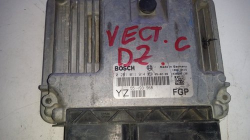 ECU Calculator motor Opel Vectra C 1.9CDTI 02