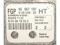ECU Calculator motor Opel Vectra C 2.2 55567197 Simtec 81.1 {