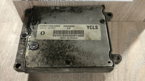 ECU calculator motor Opel Vectra C 2.2 cod 12571664AV / G02002 CP / YCLS