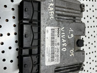 ECU / Calculator Motor Opel Vivaro 1.9 Diesel Cod : 0281011529 8200389519