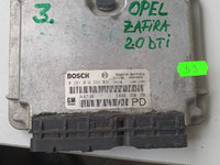 ECU Calculator Motor OPEL ZAFIRA A 2.0TDI AN 2004 Cod 0281010268