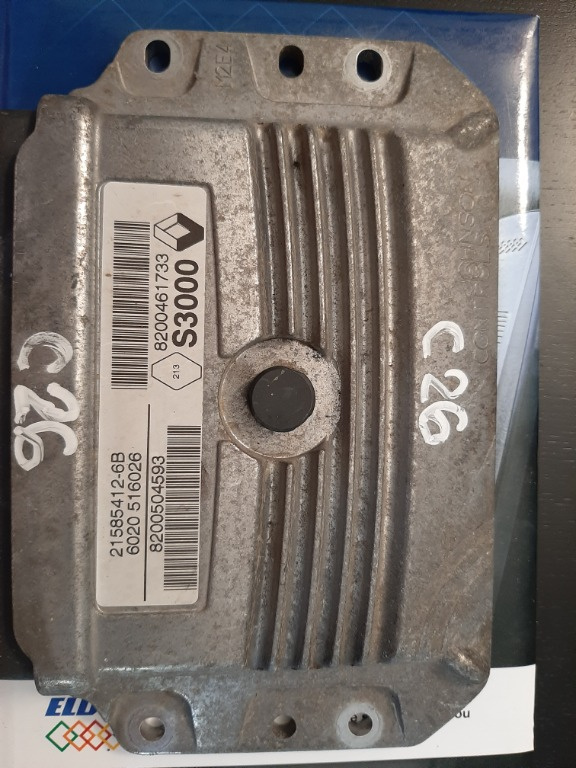 ECU CALCULATOR MOTOR RENAULT 8200461733 8200504593 C26 1C/L19