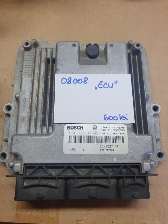 ECU Calculator Motor Renault Clio 1.5 dci, 237102747R, 237102748R, 0281019148 08008 1C/L22