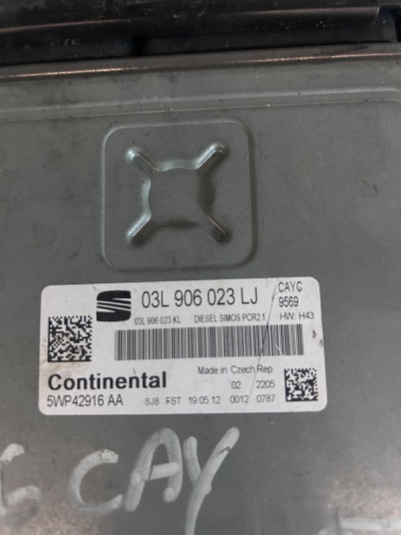 Ecu Calculator motor Seat 1.6 cayc autom