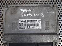 ECU / Calculator Motor Skoda Fabia 1.2i 2009 03D906023N