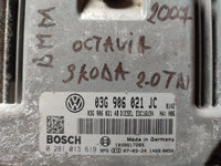 Ecu calculator motor Skoda Octavia 2.0 tdi BMM 03G906021JC 0281013619 EDC16U34