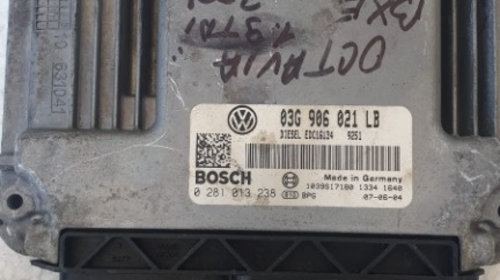 ECU calculator motor Skoda Octavia 2 1.9 Tdi 