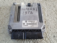 ECU Calculator Motor Skoda Superb 1.9 tdi, 0281014104, 03G906016MC