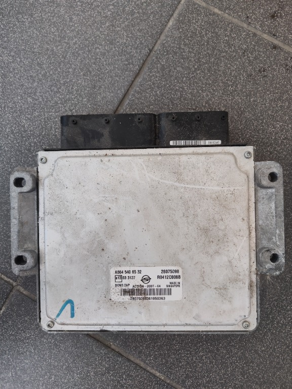 ECU Calculator Motor Ssangyong Actyon 2.0 d COD:A6645406532