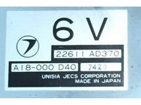 ECU Calculator motor Subaru Impreza 1.6 22611AD370 6V {