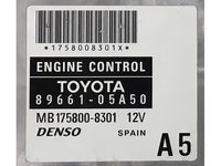ECU Calculator motor Toyota Avensis 2.0 89661-05A50 MB175800-8301 {